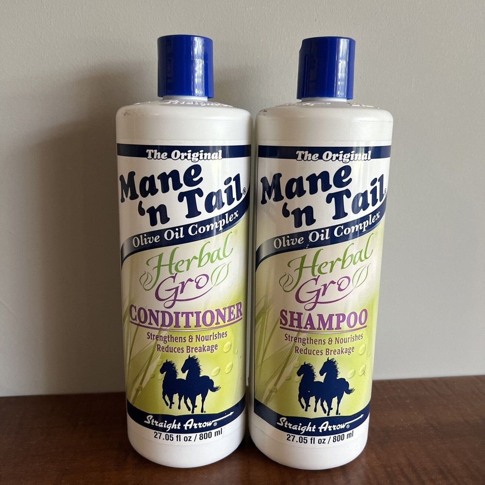 Mane 'n Tail Herbal Gro Conditioner and Shampoo 27.05 oz